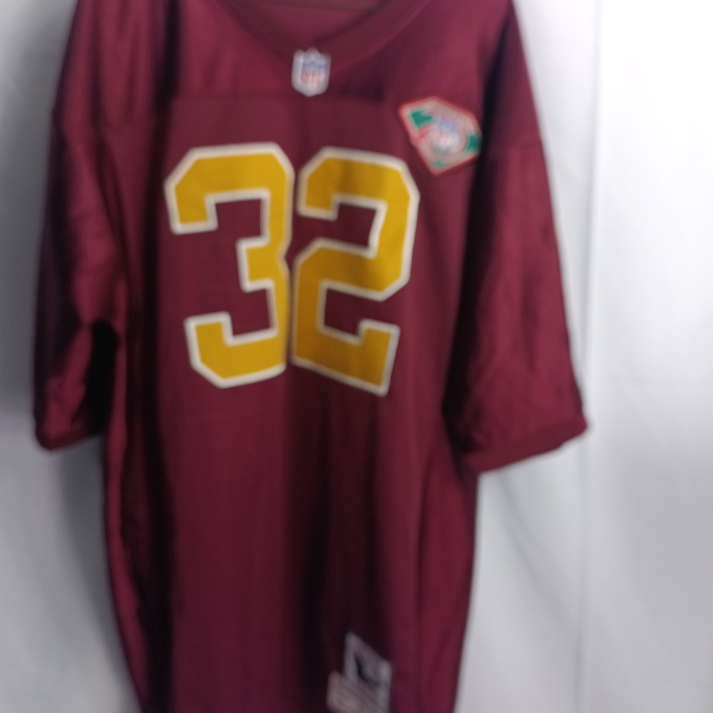 Mitchell & Ness Ricky Ervins Washington Redskins 1994 Jersey Size 54 Burgundy